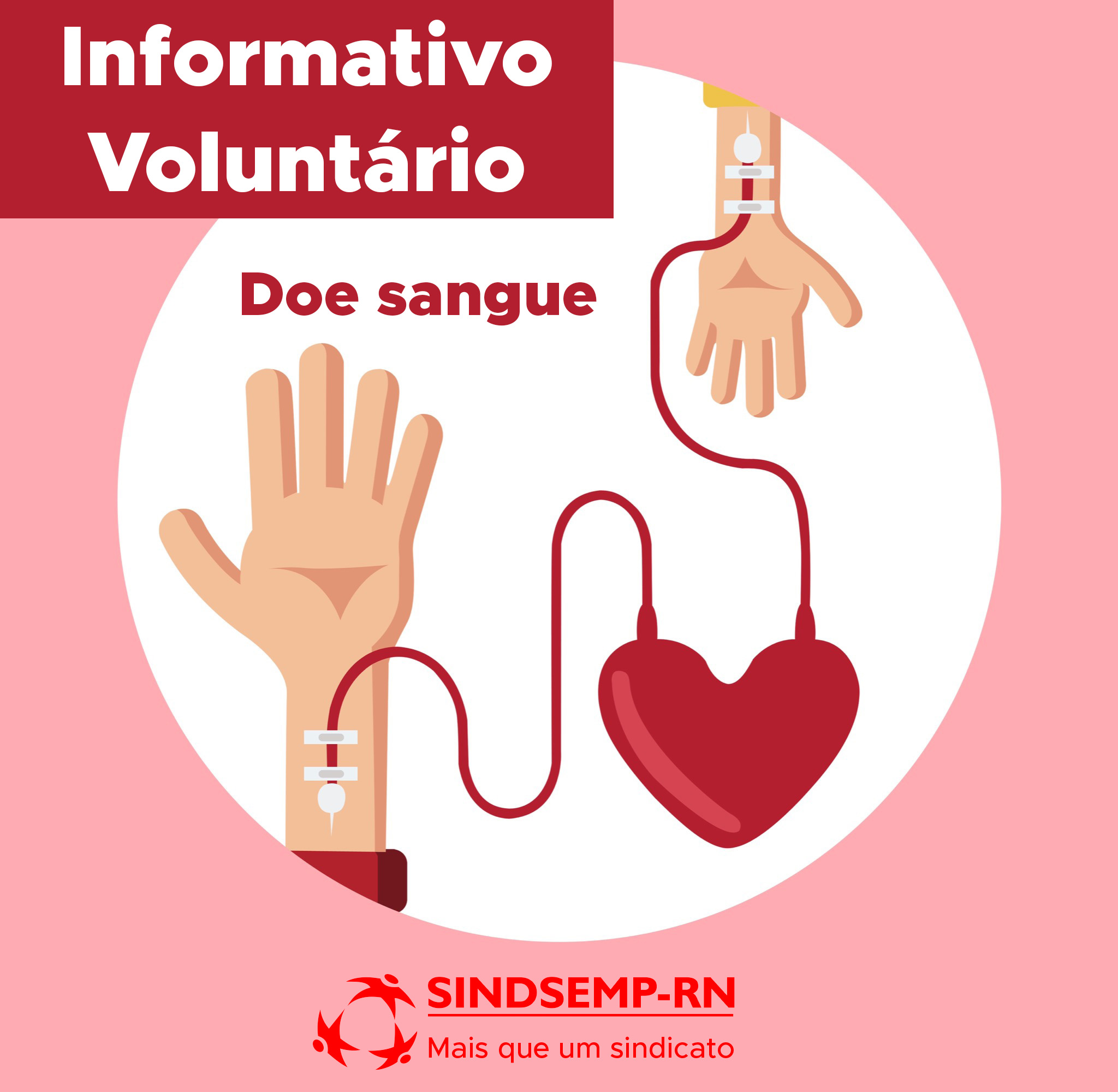 INFORMATIVO SOLIDÁRIO - SINDSEMP auxilia a divulgação na busca por doadores de sangue para mãe de promotor de justiça