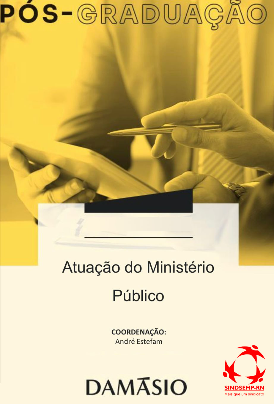 Parceria SINDSEMP / DAMÁSIO traz descontos para filiados em Pós-Graduação 