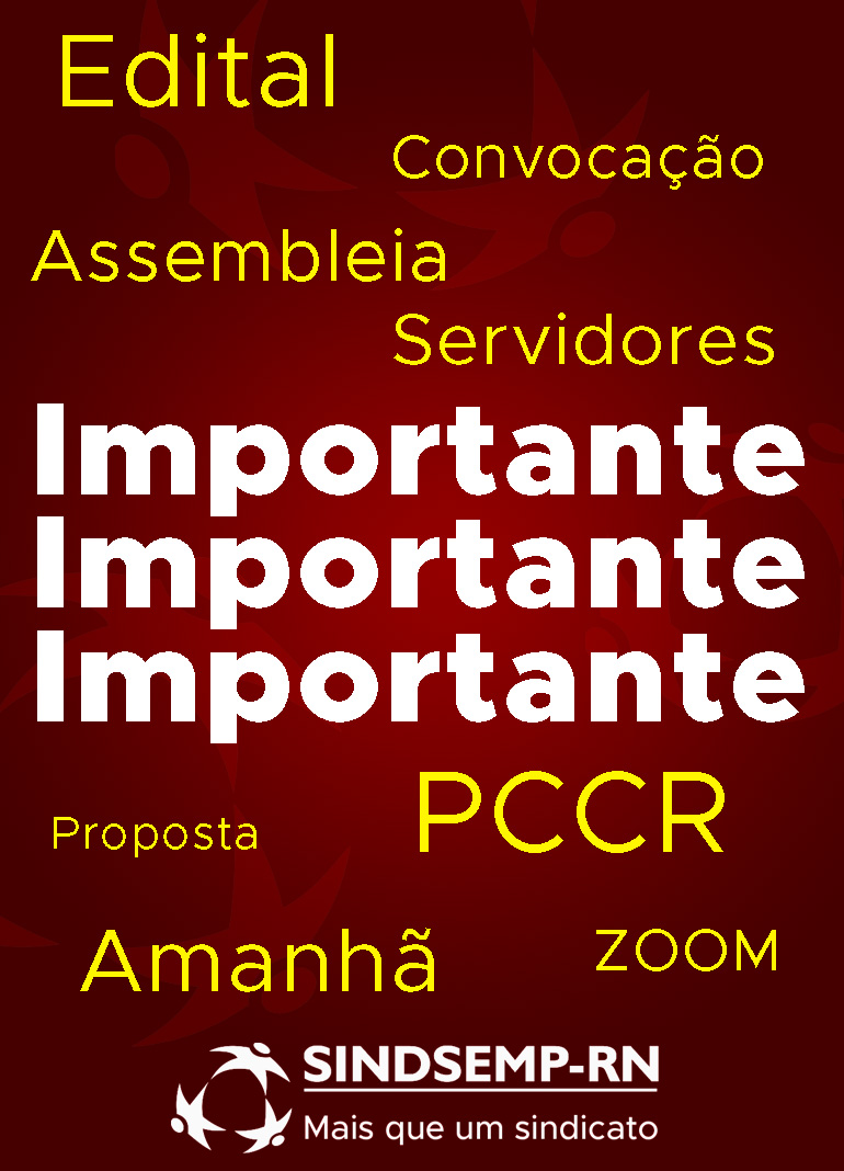 SINDSEMP lança edital de convocação para assembleia geral extraordinária a realizar-se online amanhã