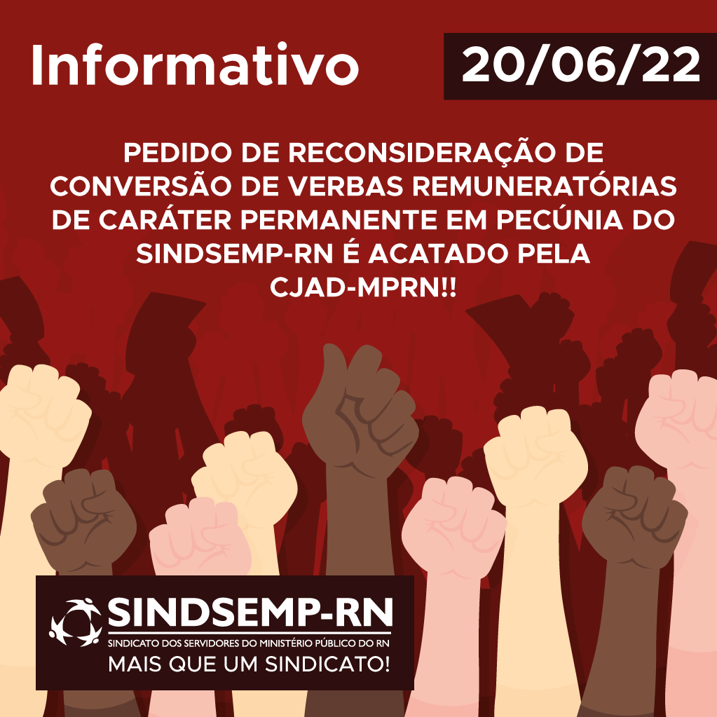 Informativo - 20 de Junho de 2022