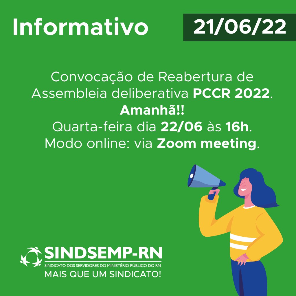 Informativo - 21 de Junho de 2022