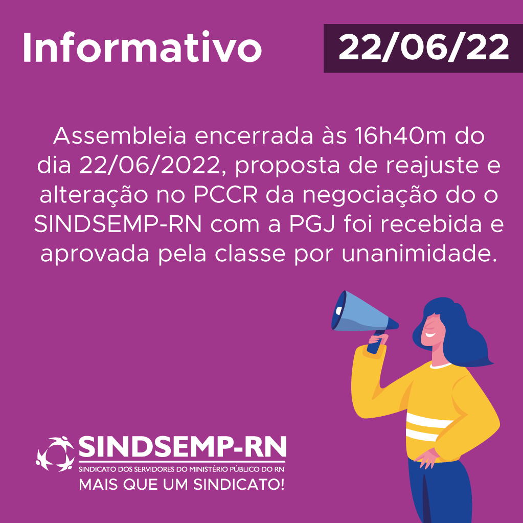 Informativo - 22 de Junho de 2022