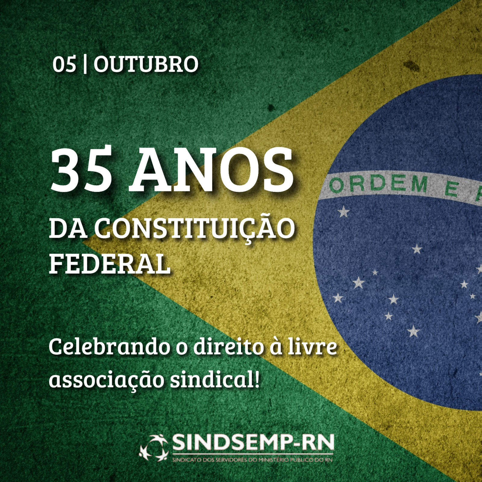 35 anos da promulgação da Constituição