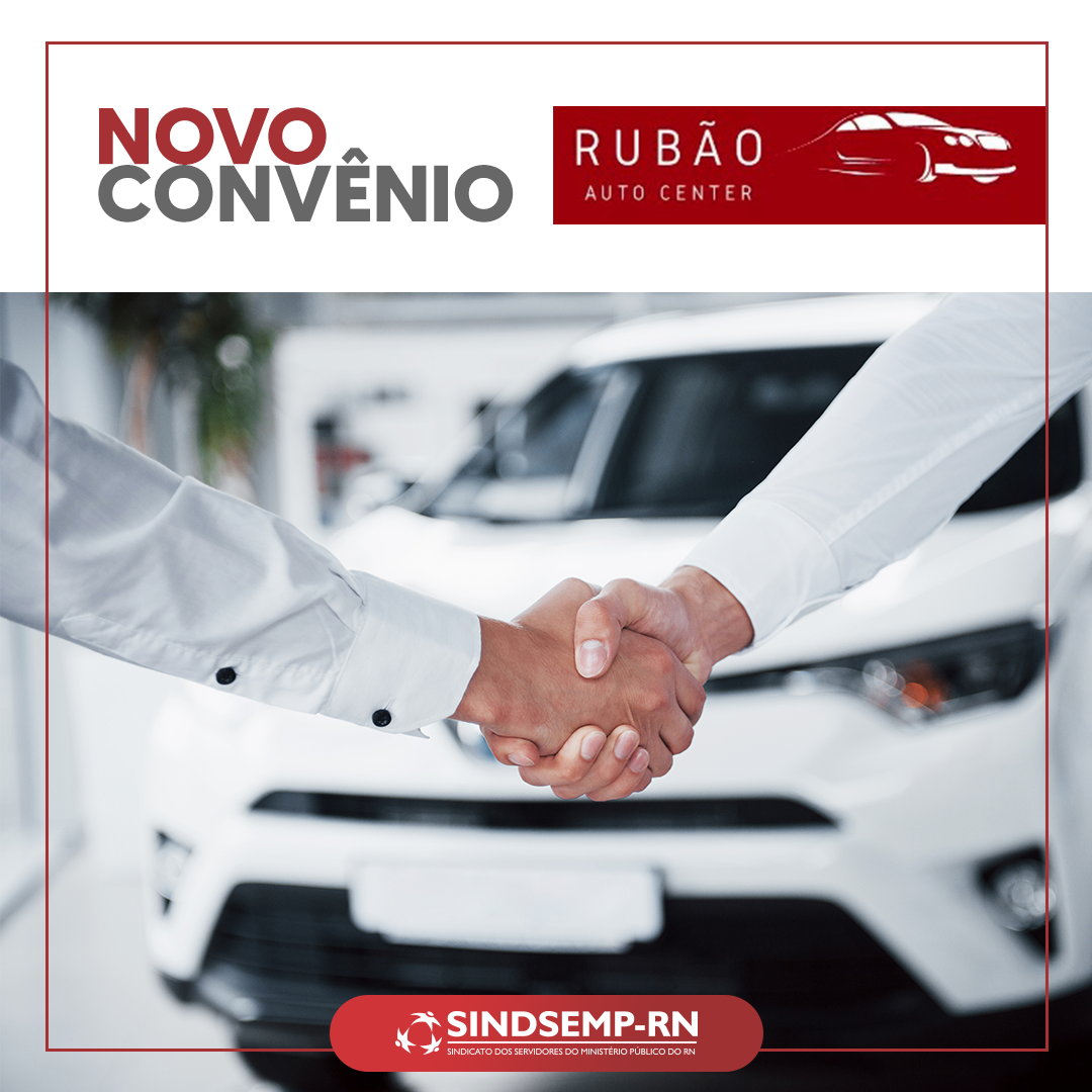 Novo Convênio: Rubão Auto Center