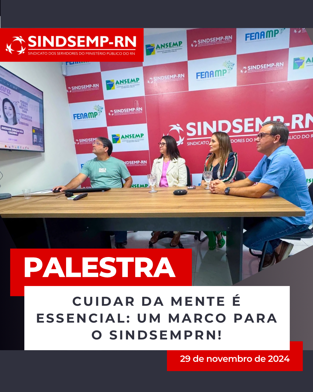 Cuidar da mente é essencial: um marco para o SindsempRN!